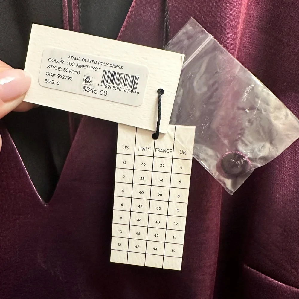 NWT Super Cute Milly Mini Atalie Glazed Dress